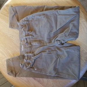 Boys Old Navy size 7 karate slim camel pants